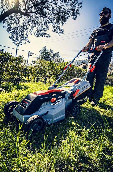 Електрическа косачка за трева Nakayama - PRO EM4010, 1600W, 38 cm, 40 l