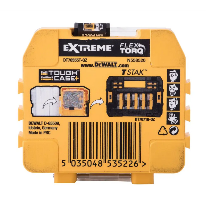 Накрайници за винтоверт 2х25/25бр. DT70555T DEWALT