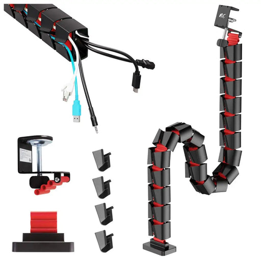 Nano RS органайзер за кабели за бюро / кабелна решетка 1345