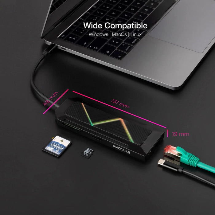 Адаптер за мини дисплей порт към HDMI/VGA NANOCABLE 10.16.0901