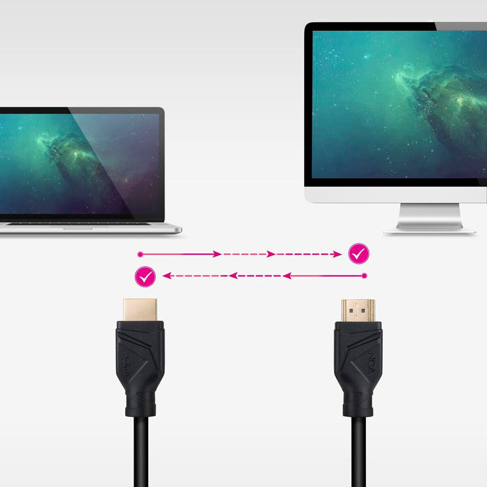 Кабел DVI NANOCABLE 10.15.8301-L150 Черен 1,5 m