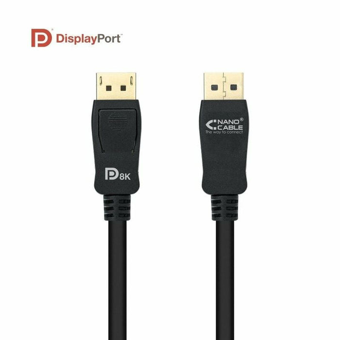 Кабел DisplayPort NANOCABLE 10.15.2503 Черен 3 m