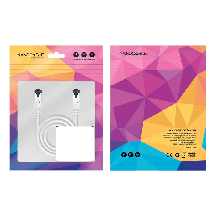 USB Cable NANOCABLE 10.20.2002-W Бял 2 m