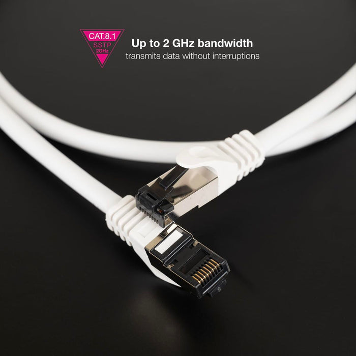 USB Cable NANOCABLE 10.20.2002-W Бял 2 m