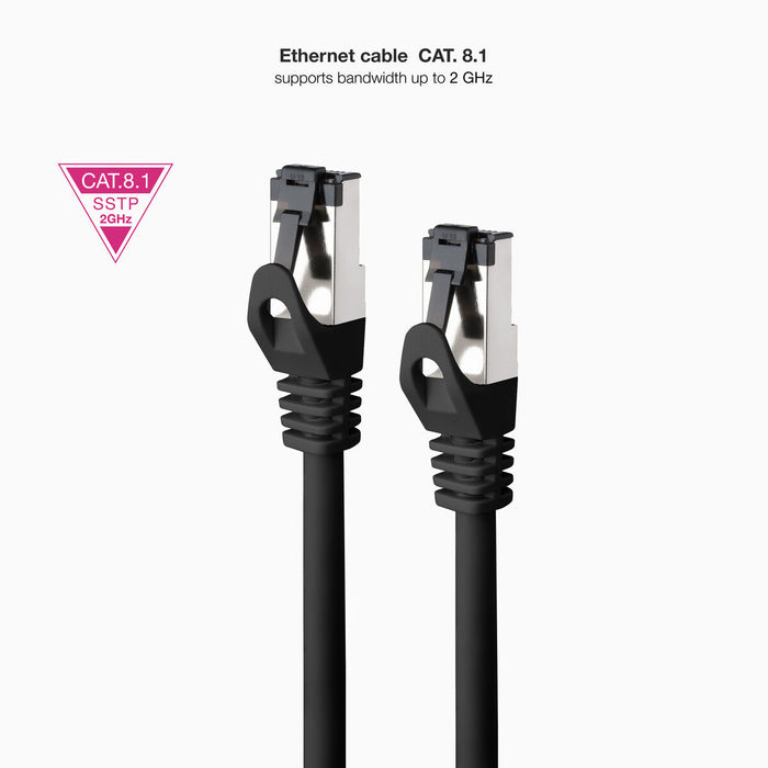 USB Cable NANOCABLE 10.20.2010-BK Черен 10 m