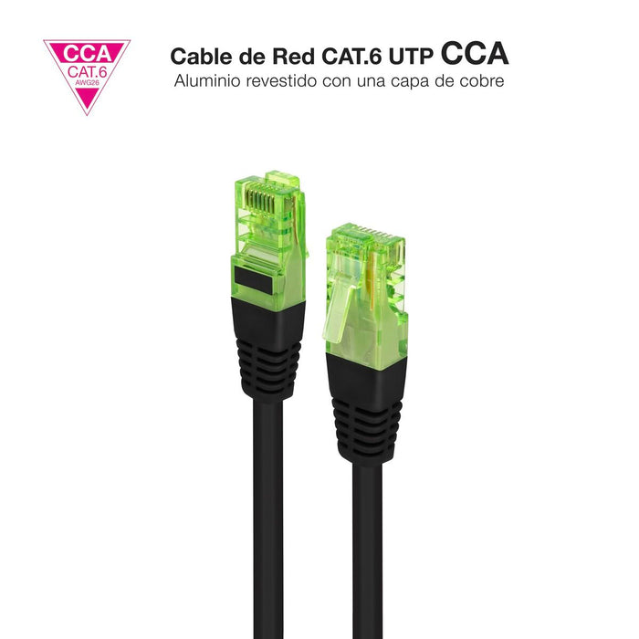 USB Cable NANOCABLE 10.20.1415-BK Черен 15 m
