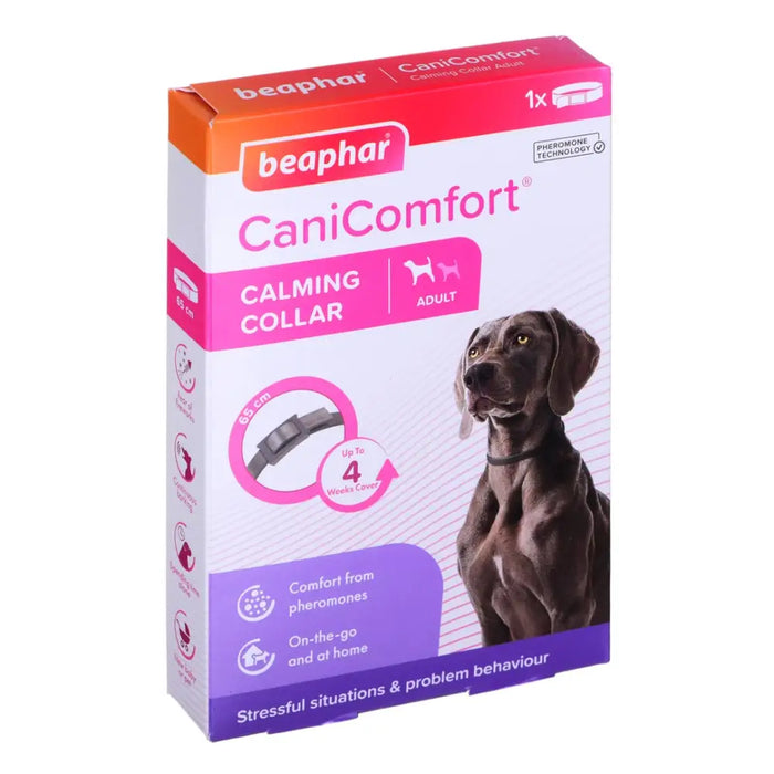 Нашийник Beaphar с феромони за кучета - 65 см