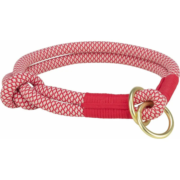 Нашийници за обучение на кучета Trixie Soft Rope Червен