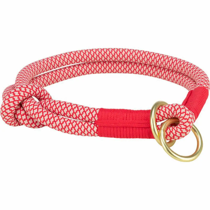 Нашийници за обучение на кучета Trixie Soft Rope Червен