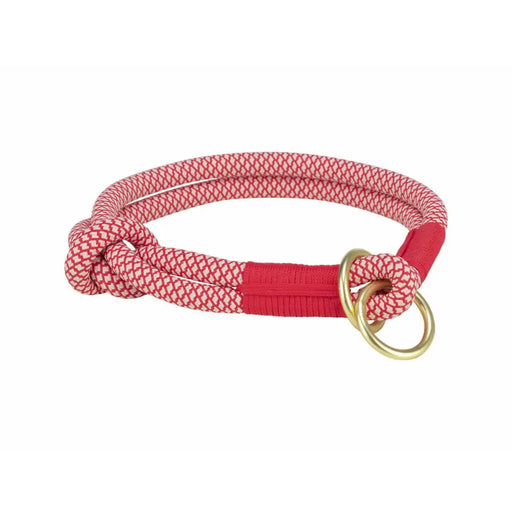 Нашийници за обучение на кучета Trixie Soft Rope Червен