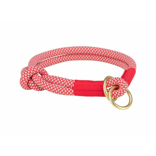 Нашийници за обучение на кучета Trixie Soft Rope Червен