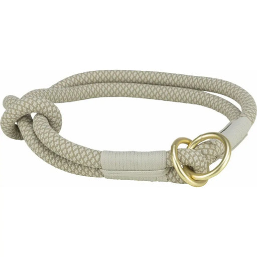 Нашийници за обучение на кучета Trixie Soft Rope Сив Светло