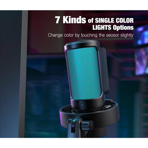 Настолен микрофон FIFINE A8V RGB - Black