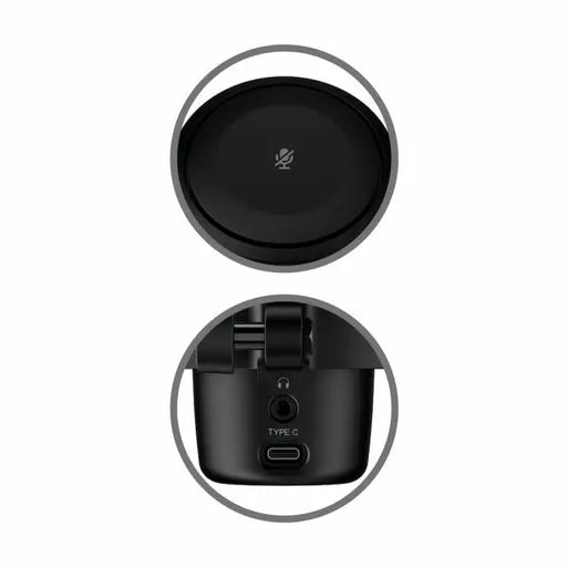 Настолен микрофон HyperX DuoCast USB Черен