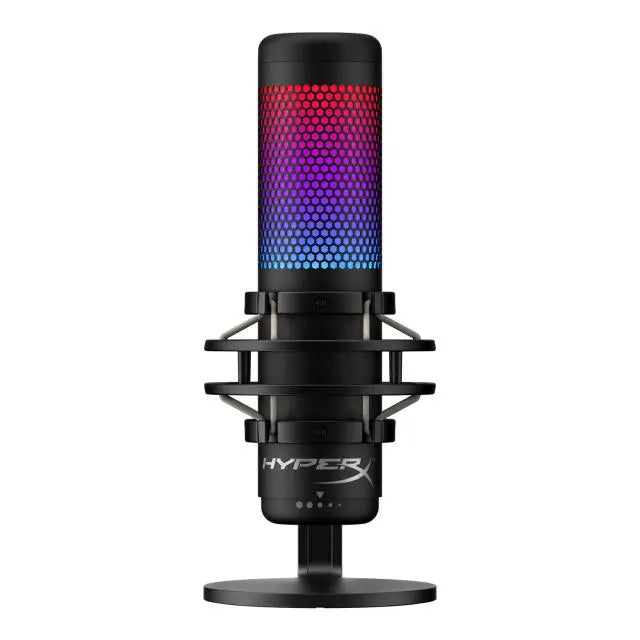 Настолен микрофон HyperX QuadCast S USB 3.5 mm