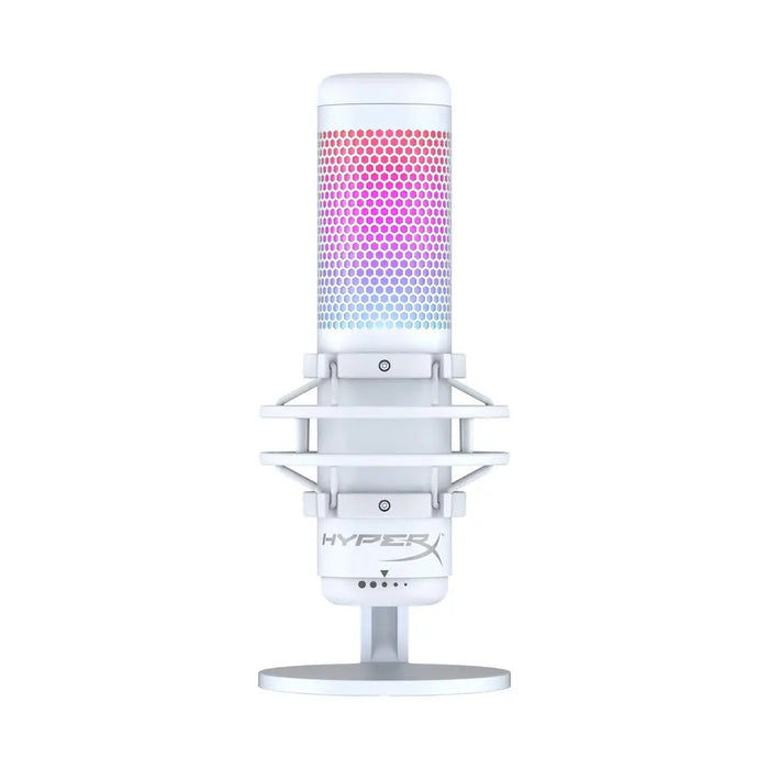 Настолен микрофон HyperX QuadCast S White