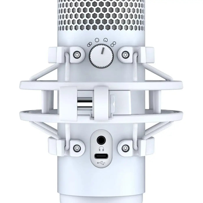 Настолен микрофон HyperX QuadCast S White