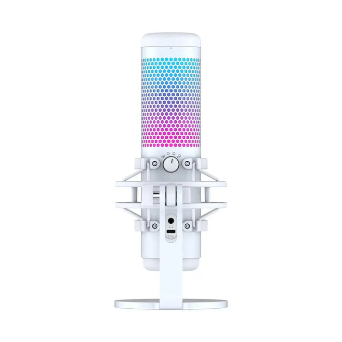 Настолен микрофон HyperX QuadCast S White