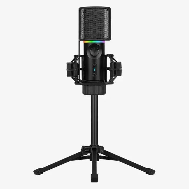Настолен микрофон Streamplify MIC RGB USB-A стойка трипод