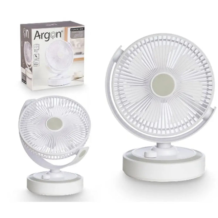 Настолен вентилатор Argon Бял 30 W 21 x 28 x 32,5 cm