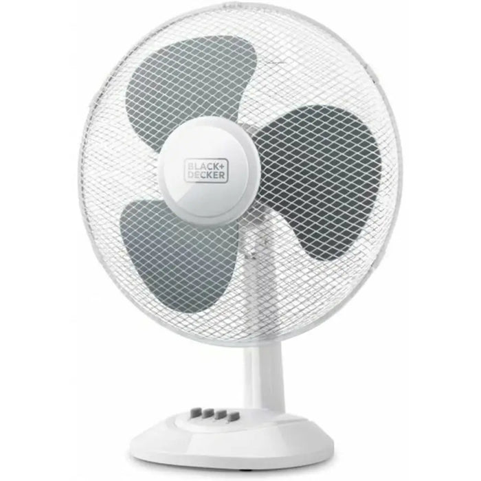 Настолен вентилатор Black & Decker ES9440030B Бял Черен 40 W