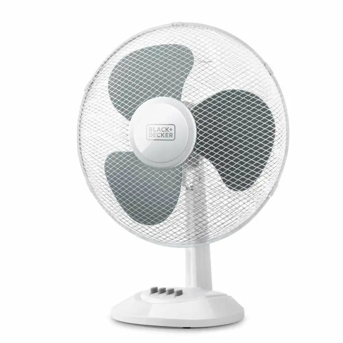 Настолен вентилатор Black & Decker ES9440030B Бял Черен 40 W