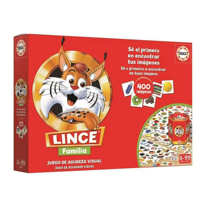 Настолна игра Educa Lince 421 Части