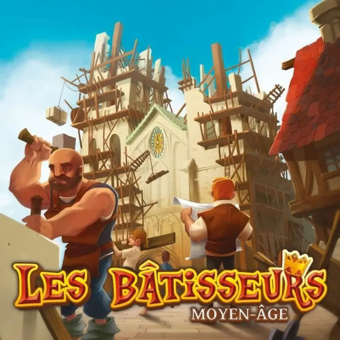 Настолна игра Asmodee Bâtisseurs (Les): Moyen âge (FR)