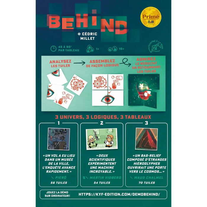 Настолна игра Asmodee Behind