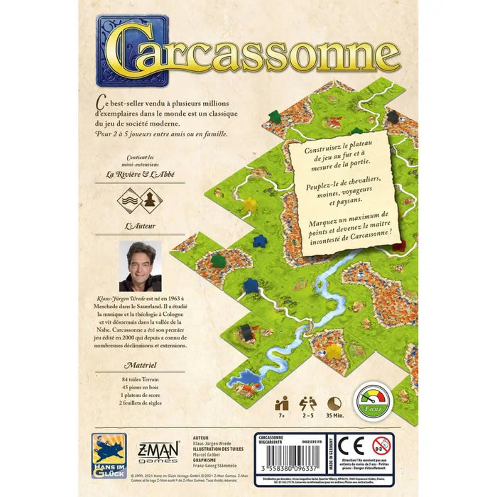 Настолна игра Asmodee Carcassonne (френски) (FR)