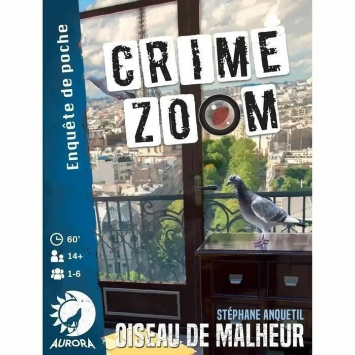 Настолна игра Asmodee Crime Zoom: Oiseau de Malheur (FR)