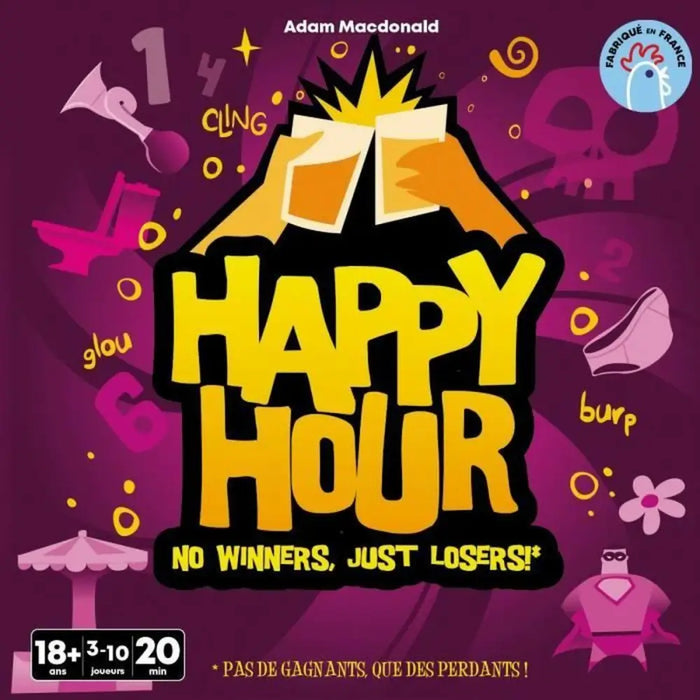 Настолна игра Asmodee Happy Hour (FR)