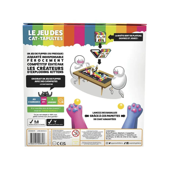Настолна игра Asmodee Le Jeu des Cat-Tapultes (FR)