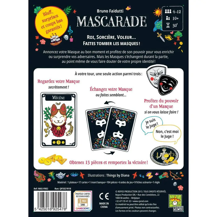 Настолна игра Asmodee Mascarade
