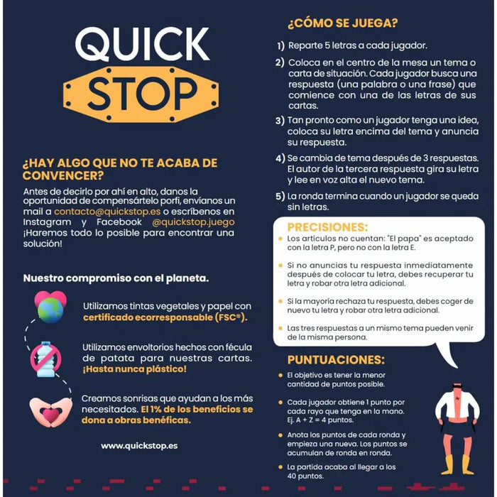 Настолна игра Asmodee Quick Stop