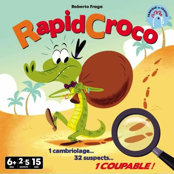 Настолна игра Asmodee RapidCroco (FR)