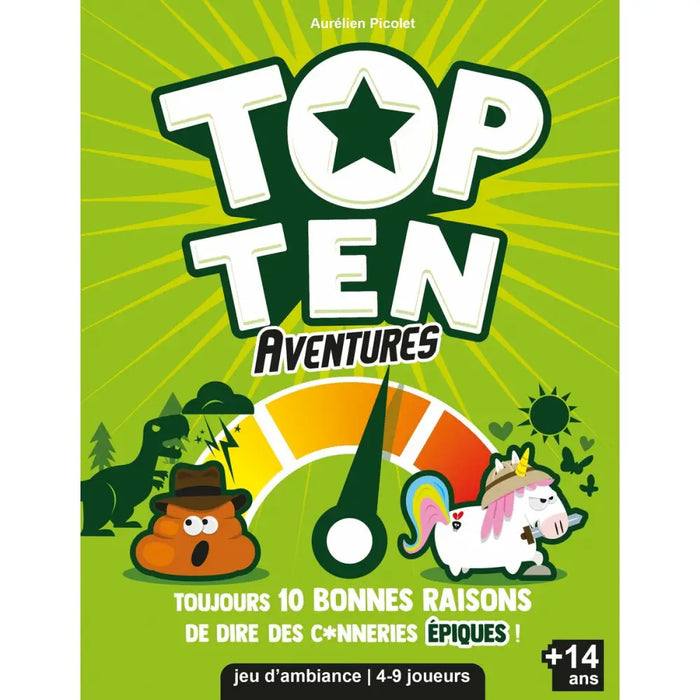 Настолна игра Asmodee Top Ten Adventures