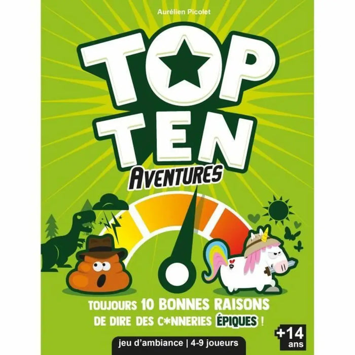 Настолна игра Asmodee Top Ten Adventures
