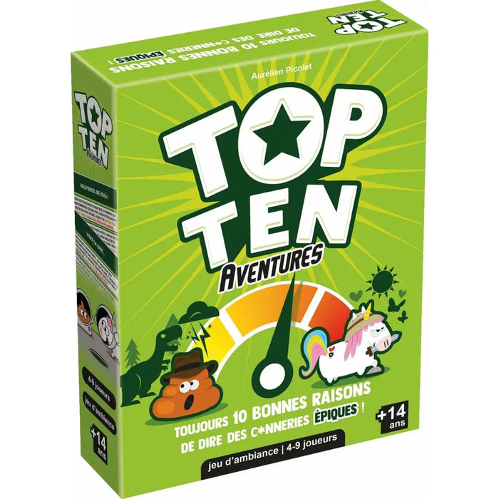 Настолна игра Asmodee Top Ten Adventures