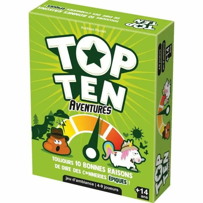 Настолна игра Asmodee Top Ten Adventures