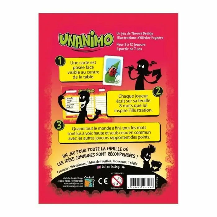 Настолна игра Asmodee Unanimo