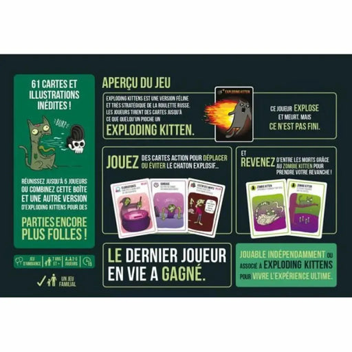 Настолна игра Asmodee Zombie Kittens