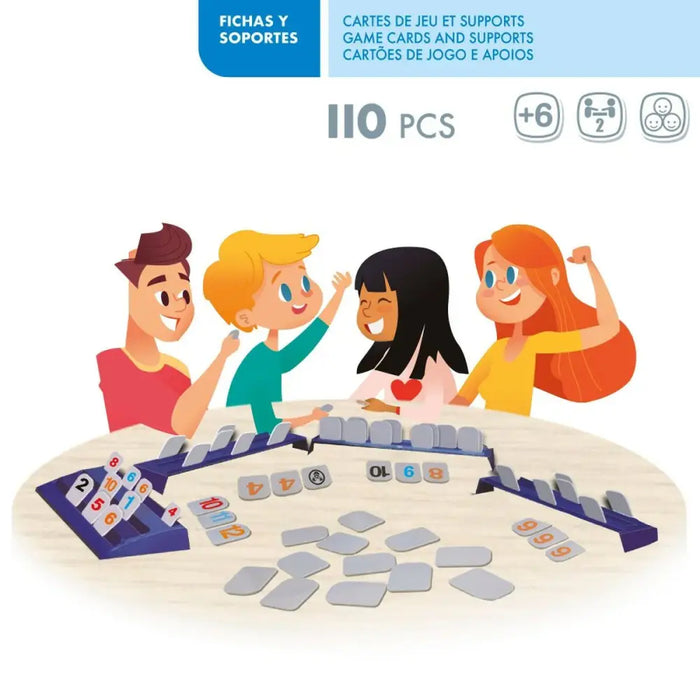 Настолна игра CB Games 26 x 3 x 10 cm (107 Части) (6 броя)