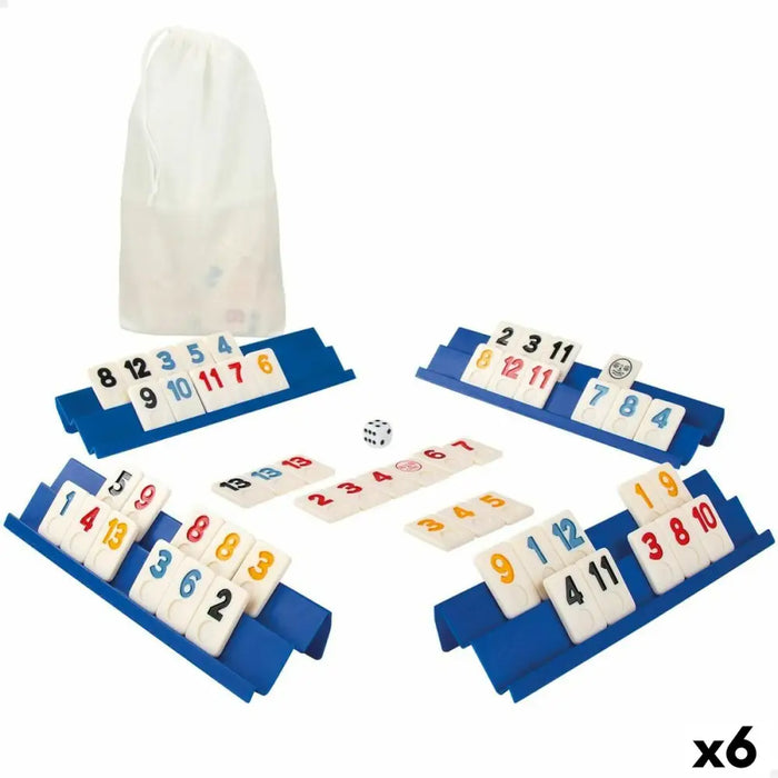 Настолна игра CB Games Rummi 24,5 x 3 x 6 cm (112 Части) (6