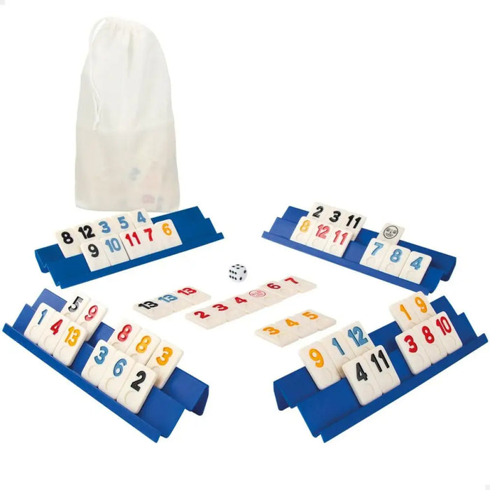 Настолна игра CB Games Rummi 24,5 x 3 x 6 cm (112 Части) (6