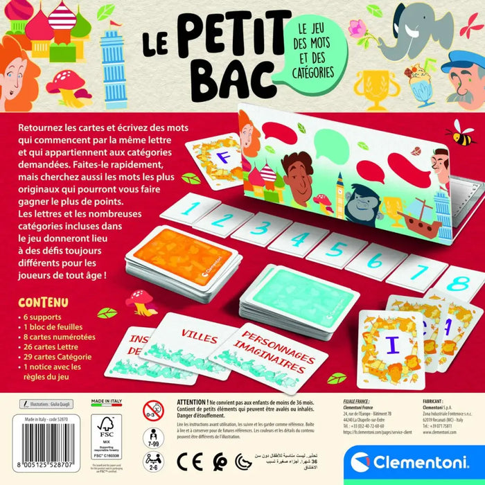 Настолна игра Clementoni El pequeño bac