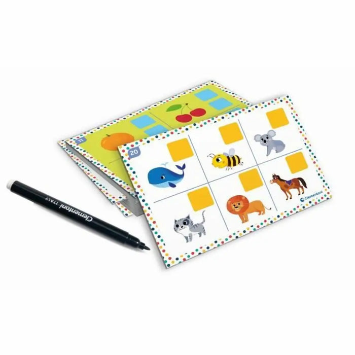 Настолна игра Clementoni Magnetic Letters & Animals Case