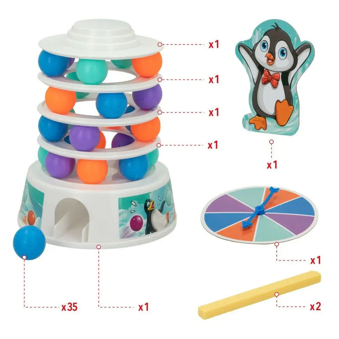 Настолна игра Colorbaby Пингвин (6 броя)