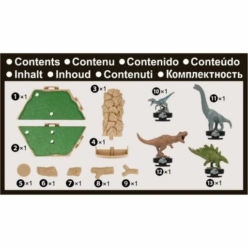 Настолна игра EPOCH D’ENFANCE Jurassic World Island Quake