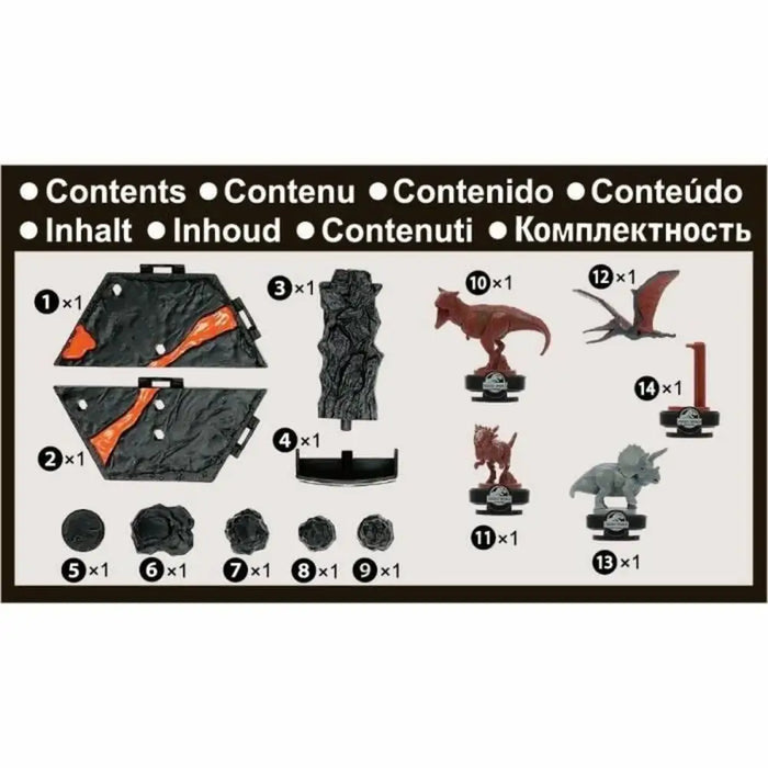 Настолна игра EPOCH D’ENFANCE Jurassic World Volcano Quake